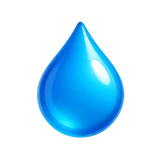 Gota de Uroferon diluida en agua